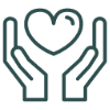Love and support illustration